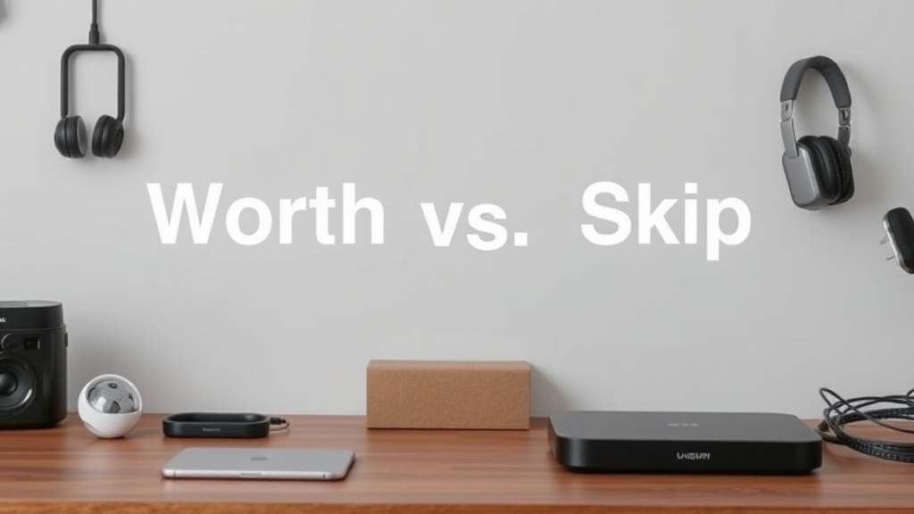 consumer electronics accessories worth buying vs skip